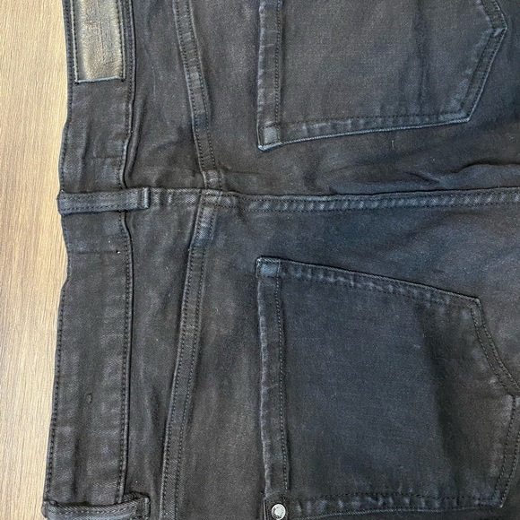 Mango: Black high rise jeans - Picture 4 of 6
